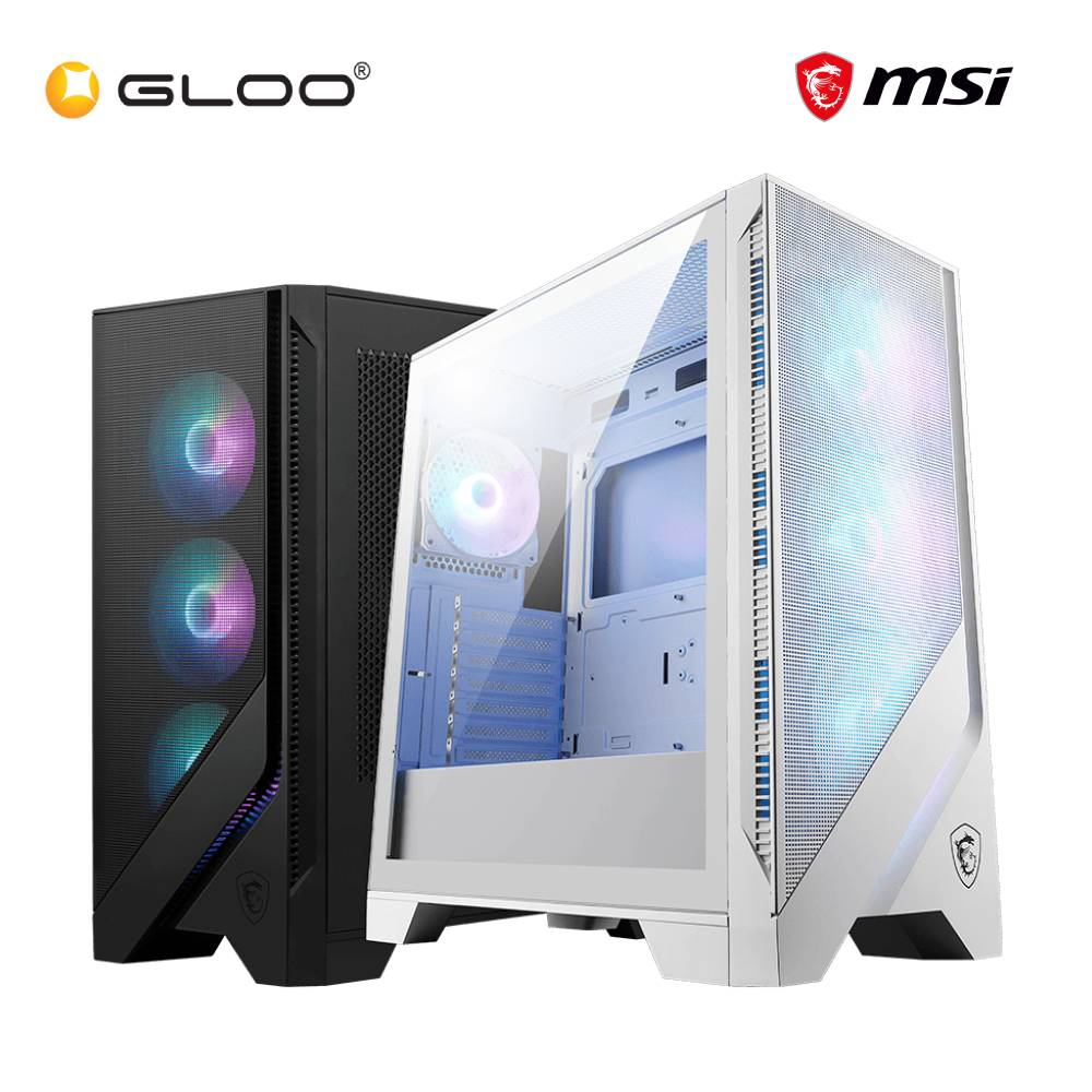 MSI MAG Forge 320R Airflow Gaming Mid-Tower ATX PC Case