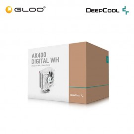 Deepcool AK400 Digital CPU Cooler White - R-AK400-WHADMN-G