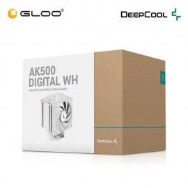 Deepcool AK500 Digital CPU Cooler White - R-AK500-WHADMN-G