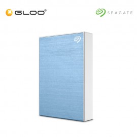 Seagate One Touch 5TB External HDD with Password Protection – Light Blue (STKZ5000402)