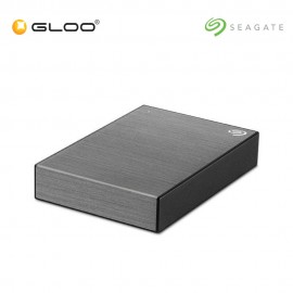 Seagate One Touch 5TB External HDD with Password Protection – Space Gray (STKZ5000404)