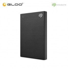 Seagate 2TB One Touch Portable External Hard Disk Drive with Password Protection - Black STKY2000400