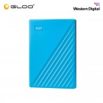 Western Digital 2TB My Passport Portable Storage USB 3.2 Gen 1 - Blue - WDBYVG0020BBL-WESN