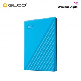 Western Digital 2TB My Passport Portable Storage USB 3.2 Gen 1 - Blue - WDBYVG0020BBL-WESN