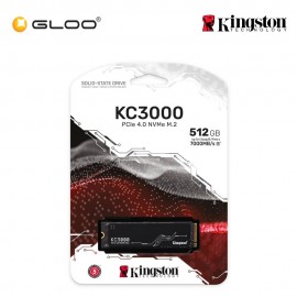 Kingston KC3000 512GB M.2 2280 PCIe NVMe GEN4 SSD (SKC3000S/512G)