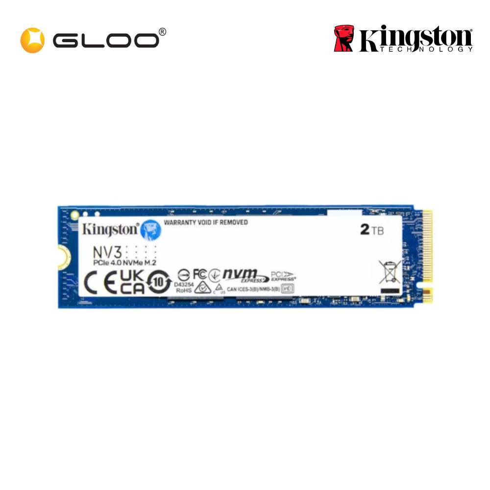 Kingston NV3 M.2 2280 PCIe 4.0 NVMe SSD 2TB - SNV3S/2000G