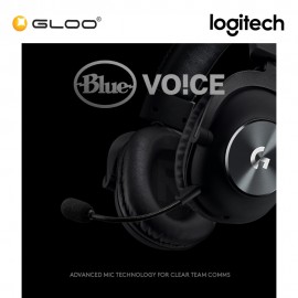 Logitech G PRO X Hypersonic Gaming Headset - BLACK - USB - N/A – AP (981-000820)