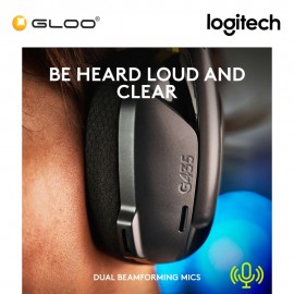 Logitech G435 Lightspeed Wireless Gaming Headset – Black (981-001051)