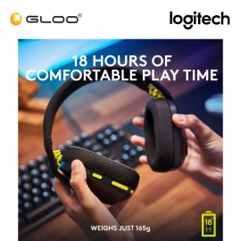 Logitech G435 Lightspeed Wireless Gaming Headset – Black (981-001051)