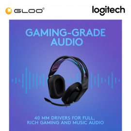 Logitech G335 Wired Gaming Headset with Mic - Black (981-000979)