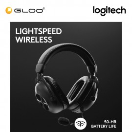 Logitech G Pro X 2 Lightspeed Wireless Gaming Headset – Black (981-001264)