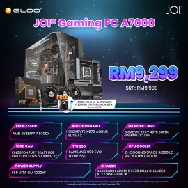 JOI GAMING PC (R7-9700X/32GB RAM/1TB SSD/RTX 4070/DOS)