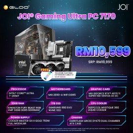 JOI GAMING PC (Intel Ultra 7-265K/32GB RAM/1TB SSD/GEForce RTX 4070 Ti/DOS)