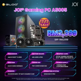 JOI Gaming PC A5005 (AMD Ryzen 5 4500/8GB RAM/256GB SSD/RTX4060/W11P)