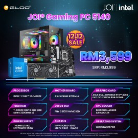 JOI Gaming PC 5140 (Intel core i5-14400F/8GB RAM/256GB SSD/RTX4060/W11P)