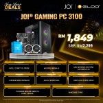 JOI Gaming PC 3100 (Intel core i3-10105F/8GB RAM/256GB SSD/GTX1650/W11P)