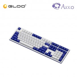 Akko MX108 Wireless Mechanical Keyboard and Mouse Combo - Blue & White – 6925758625975