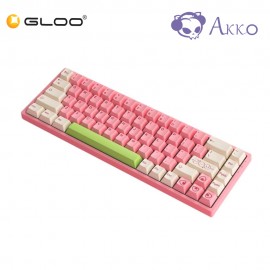 Akko Mochi & Dango 3068B Plus Fully Assembled Multi-Mode Wireless Hot-Swap Keyboard - Akko Cream Yellow Pro (6925758627528)