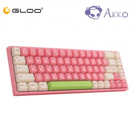 Akko Mochi & Dango 3068B Plus Fully Assembled Multi-Mode Wireless Hot-Swap Keyboard - Akko Cream Yellow Pro (6925758627528)