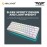 ARMAGGEDON MKA-1C NEX (2024) WIRED MECHANICAL KEYBOARD-WHITE (LINEAR) 8886411983246