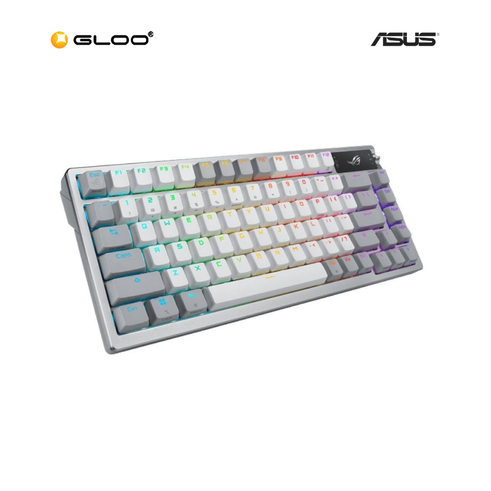 ASUS M701 ROG AZOTH NX RGB MECHANICAL KEYBOARD - WHITE 90MP031B-BKUA11