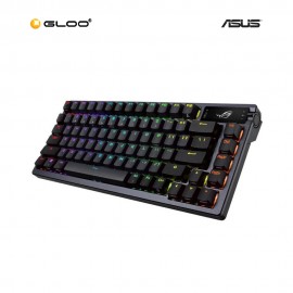 ASUS M701 ROG AZOTH NX MECHANICAL HOT-SWAP / RED LINEAR KEYBOARD - BLACK (90MP0316-BKUA01)