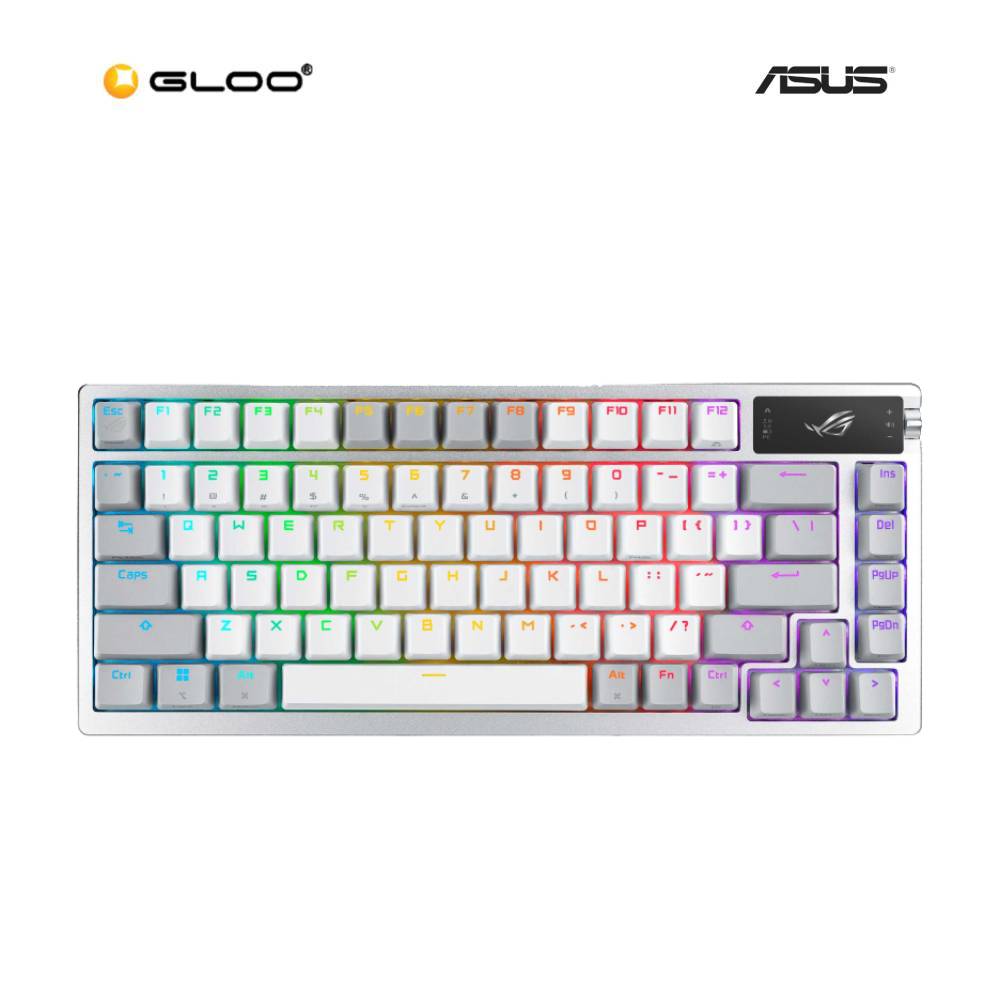 Asus ROG Azoth M701 Gaming Wireless Keyboard NXSW - White (90MP031A-BKUA11)