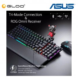 Asus X901 ROG Strix Scope II 96 Wireless Gaming Keyboard - White NXSM STORM SWITCH (90MP037B-BKUA10)