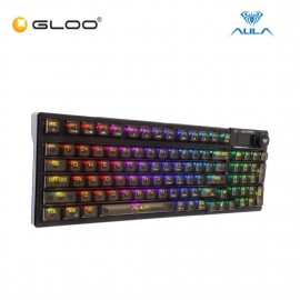 AULA F98 PRO Wireless Mechanical Keyboard - Black (F98-PRO-BLACK)