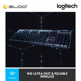 Logitech G913 Lightspeed Ultrathin Wireless RGB Mechanical Gaming Keyboard - Linear (920-008965)