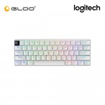 Logitech G PRO X 60 LIGHTSPEED Wireless Gaming Keyboard (Tactile) - White 920-011935