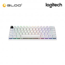 Logitech G PRO X 60 LIGHTSPEED Wireless Gaming Keyboard (Tactile) - White 920-011935