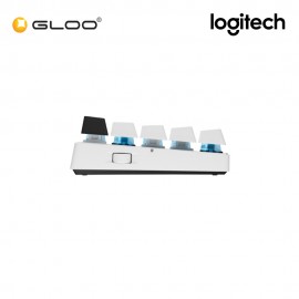 Logitech G PRO X 60 LIGHTSPEED Wireless Gaming Keyboard (Tactile) - White 920-011935