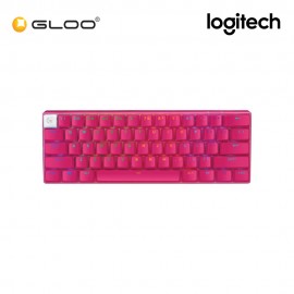 Logitech G PRO X 60 LIGHTSPEED Wireless Gaming Keyboard (Tactile) - Magenta 920-011954