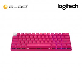 Logitech G PRO X 60 LIGHTSPEED Wireless Gaming Keyboard (Tactile) - Magenta 920-011954