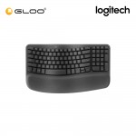 Logitech Wave Keys Wireless Ergonomic Keyboard - Graphite 920-012281