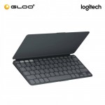 Logitech Keys-To-Go 2 Portable Wireless Keyboard Universal Layout – Graphite (920-012916)