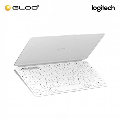 Logitech Keys-To-Go 2 Portable Wireless iPad Keyboard - Pale Gray (920-012924)