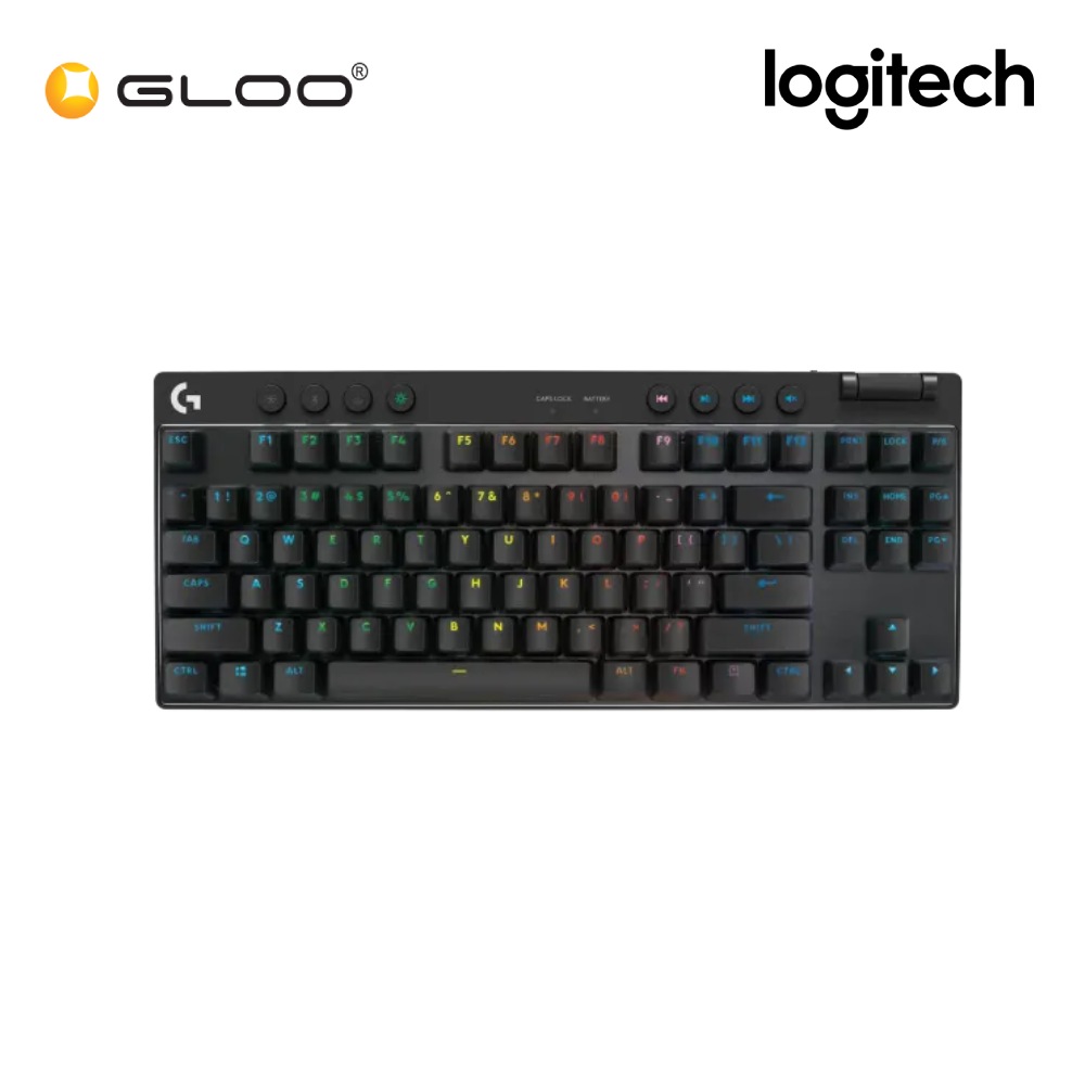 Logitech Pro X TKL Lightspeed Gaming Keyboard – Black (920-012137)