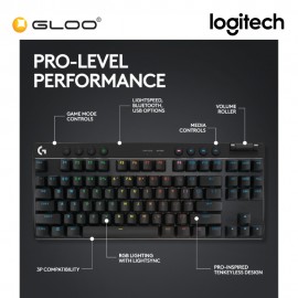 Logitech Pro X TKL Lightspeed Gaming Keyboard – Black (920-012137)