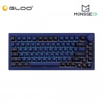 MonsGeek M1W HE-SP V3 Horizon Tri-Mode Hot-Swappable Mechanical Keyboard - Akko Cream Yellow Magnetic Switch 6975351385011