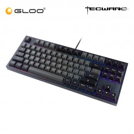 Tecware Veil 87 Pre-Built Pearl Linear Switch Mechanical Keyboard - Black TWKB-VEIL87BK-LNR