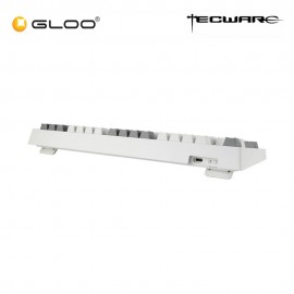 Tecware Phantom+ Elite 87 RGB White Mechanical Keyboard - Wraith Brown Switch (TWKB-PE87PZT-WHWBR)