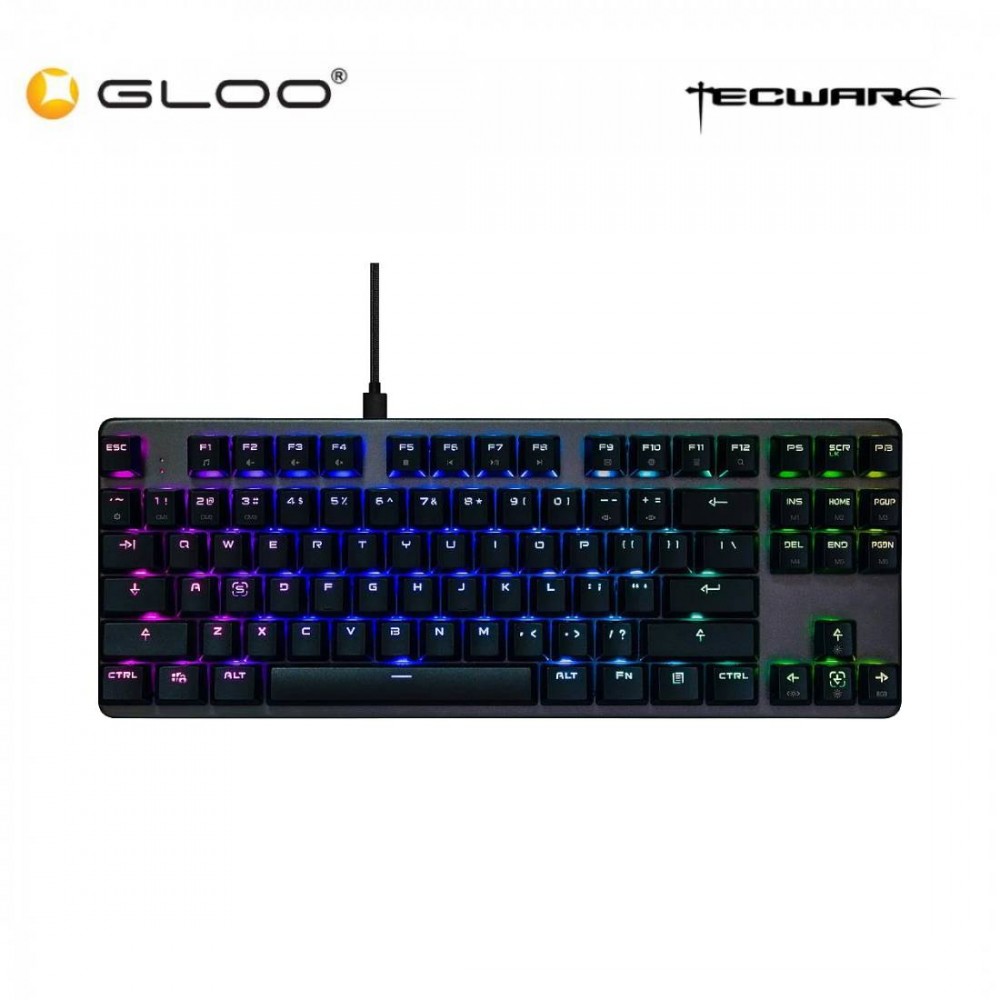 Tecware Phantom L RGB Low Profile Keyboard - Brown switch (TW-KB-PL-ZOBR)