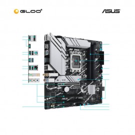 Asus Prime B760M-A WiFi D5 Motherboard (90MB1EL0-M1UAY0)