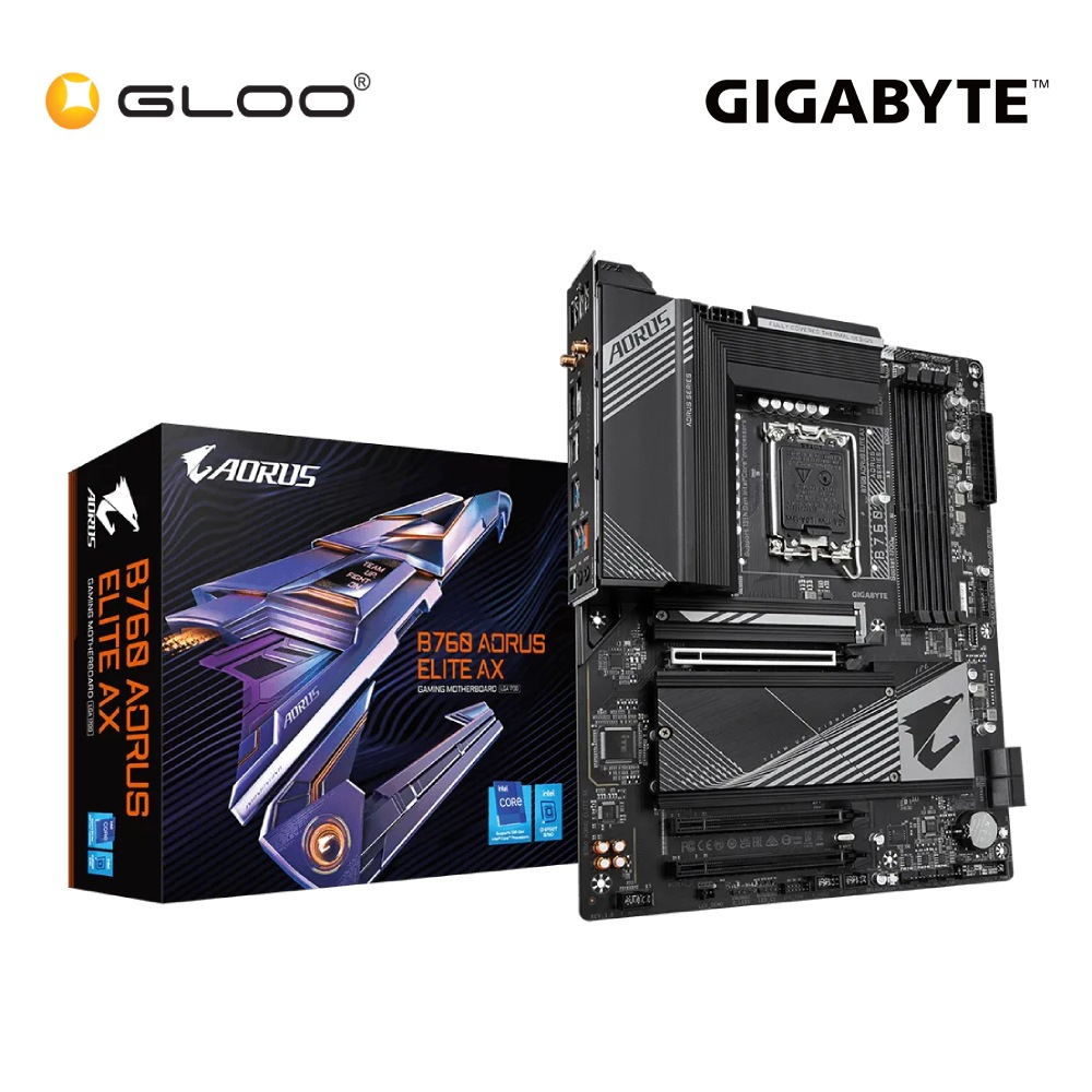 Gigabyte B760 Aorus Elite AX DDR5 ATX Motherboard (9MB76ELX5-00)