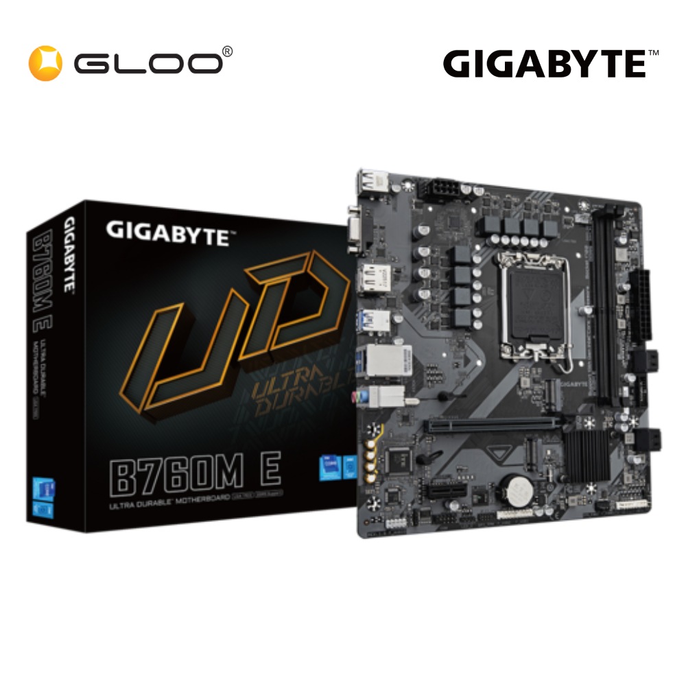 Gigabyte B760M E DDR5 M-ATX Motherboard (9MB76ME5-00)