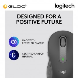 Logitech Signature M650 Wireless Mouse – Graphite (910-006262)