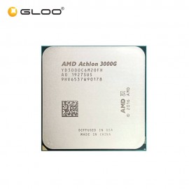AMD Athlon 3000G 3.5 GHz Dual-Core AM4 Processor - Tray with Fan (YD3000C6FHSPK)