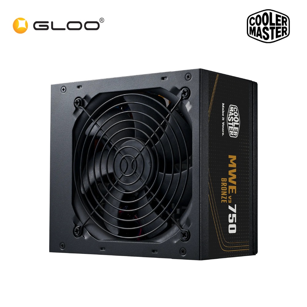 Cooler Master MWE Bronze V3 750W Power Supply CM-MPE-7501-ACABW-3BUK